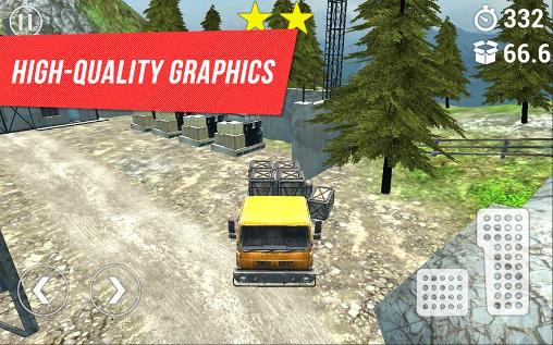Trucker: Mountain delivery screenshot 1