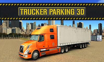 Trucker Parking 3D poster