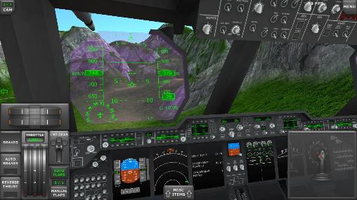 Turboprop flight simulator 3D screenshot 2