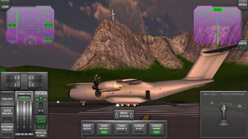 Turboprop flight simulator 3D screenshot 4