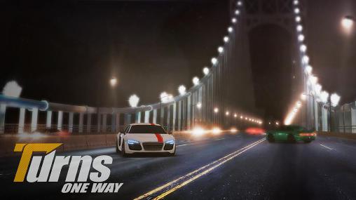 Turns one way poster
