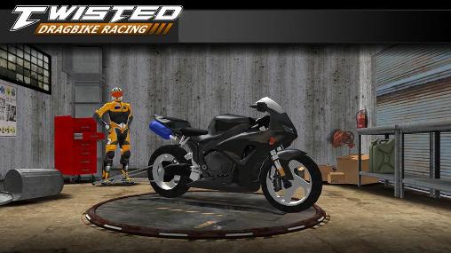 Twisted: Dragbike racing poster