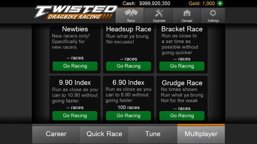Twisted: Dragbike racing screenshot 3