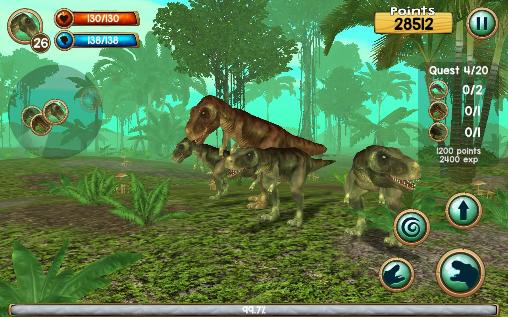 Tyrannosaurus rex sim 3D screenshot 1