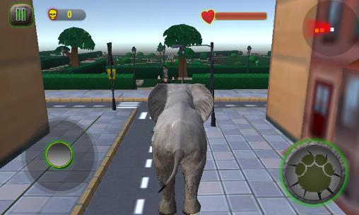 Ultimate elephant rampage 3D screenshot 1