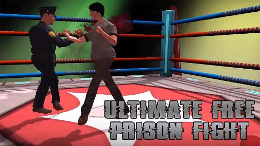 Ultimate free prison fight poster