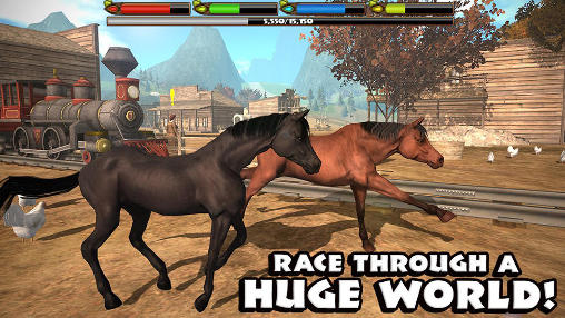 wild horse simulator game online