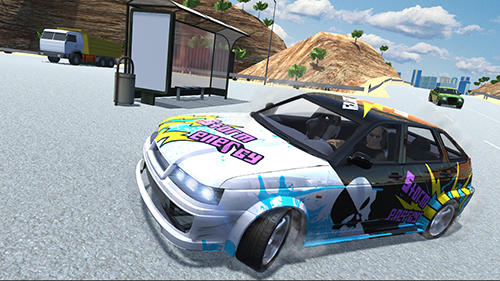 Urban car simulator screenshot 1