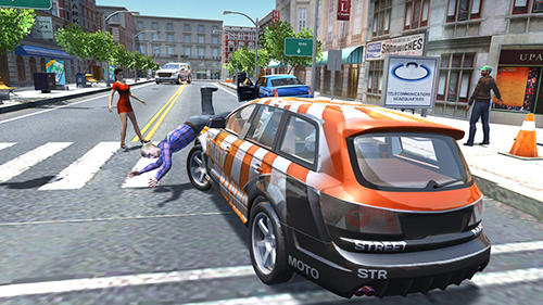 Urban car simulator screenshot 2