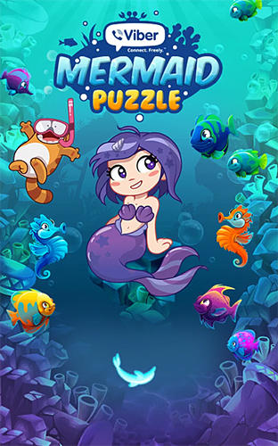 Viber mermaid puzzle match 3 poster