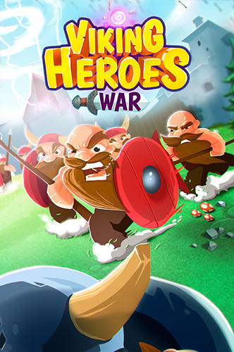 Viking heroes war poster