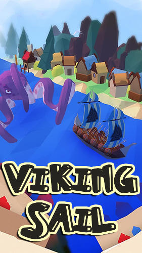 Viking sail poster