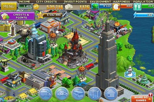 play virtual city