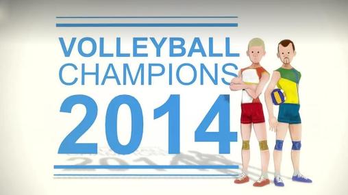 Volleyball champions 3D 2014 poster