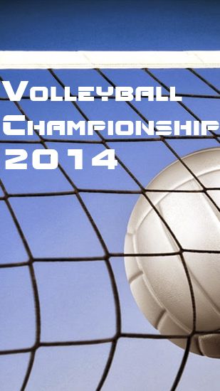 Volleyball championship 2014 poster