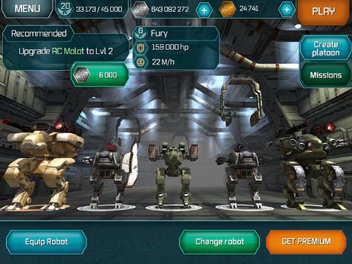 Walking war robots screenshot 1