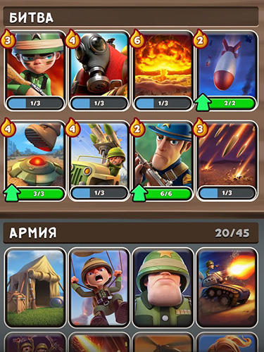 War heroes: Clash in a free strategy card game screenshot 1