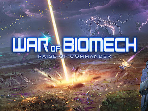 War of biomech: Raise of commander poster