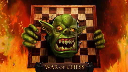 War of chess poster