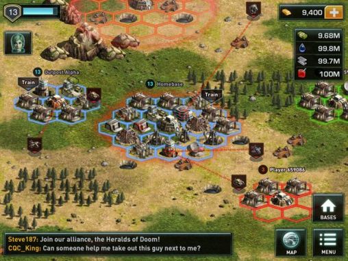 War of nations screenshot 1