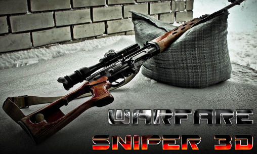 Warfare sniper 3D poster