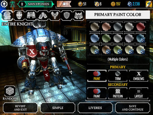 what are the controls for warhammer 40,000 freeblade