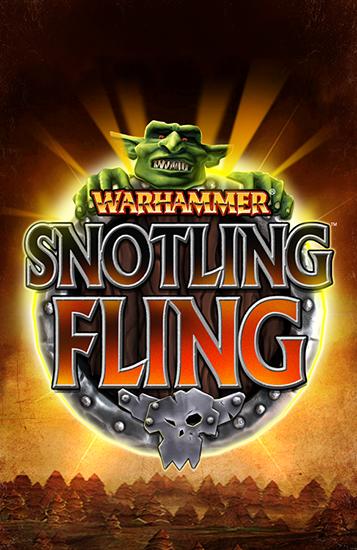 Warhammer: Snotling fling poster