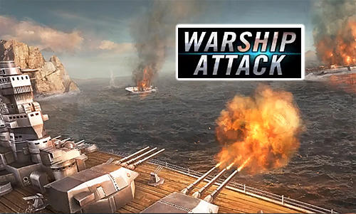 Warship attack 3D poster