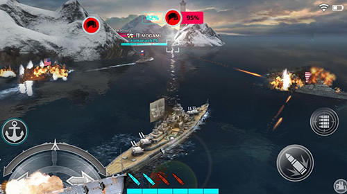Warship fury: World of warships screenshot 1