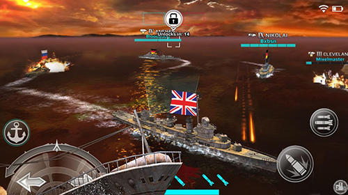 [Game Android] Warship fury: World of warships