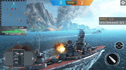Warship sea battle screenshot 3