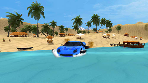 Water surfer car driving screenshot 1