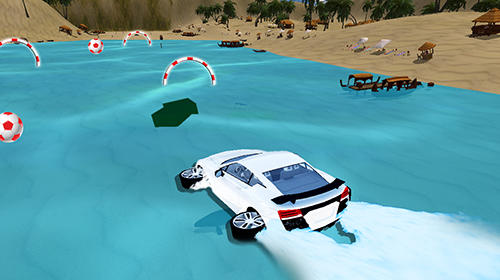 Water surfer car driving screenshot 3