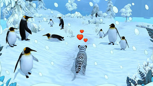 White tiger family sim online screenshot 1