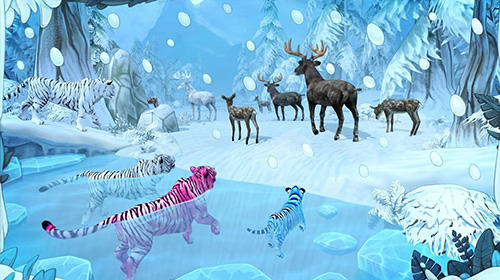 White tiger family sim online screenshot 3