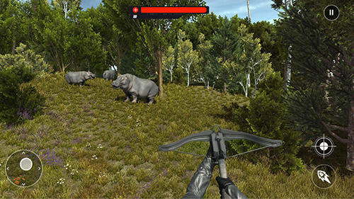 Wild animal jungle hunt: Forest sniper hunter screenshot 1
