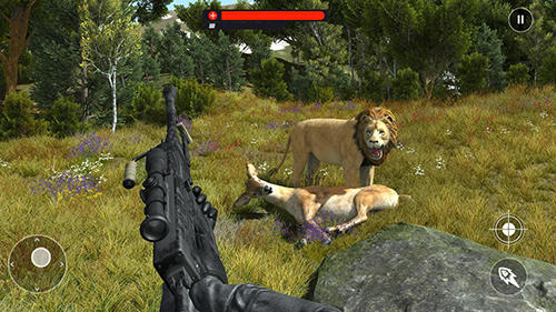 Wild animal jungle hunt: Forest sniper hunter screenshot 3