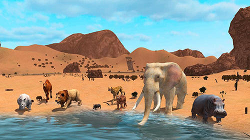 Wild animals world: Savannah simulator screenshot 3