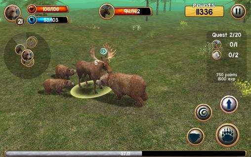 Wild bear simulator 3D screenshot 2