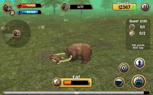 Wild bear simulator 3D screenshot 4