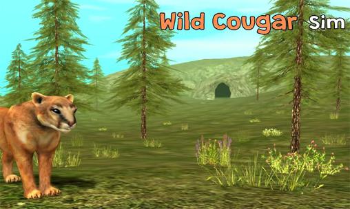Wild cougar sim 3D poster