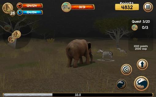 Wild elephant simulator 3D screenshot 3