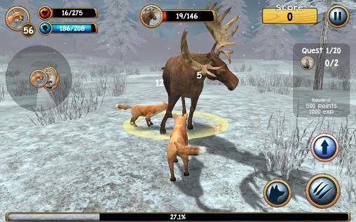 Wild fox sim 3D screenshot 2