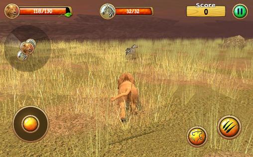 Wild lion simulator 3D screenshot 4