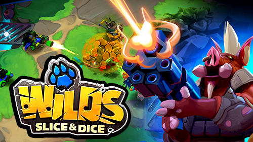 Wilds: Slice and dice. Wild league poster
