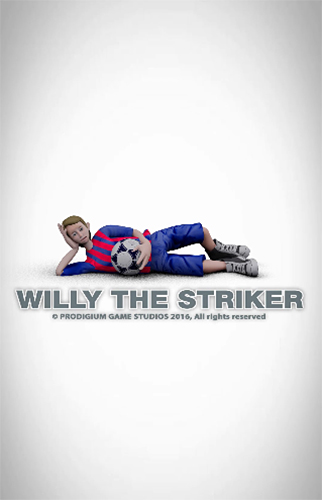 Willy the striker: Soccer poster