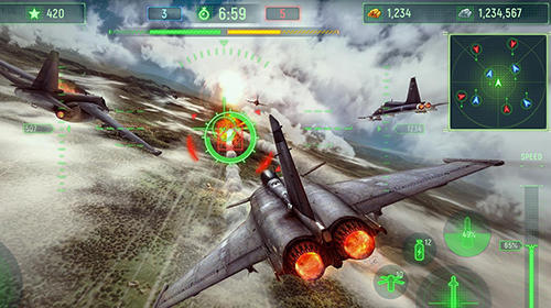 Wings of war: Modern warplanes screenshot 2