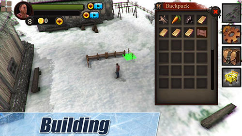 Winter Island: Crafting game. Survival Siberia screenshot 1
