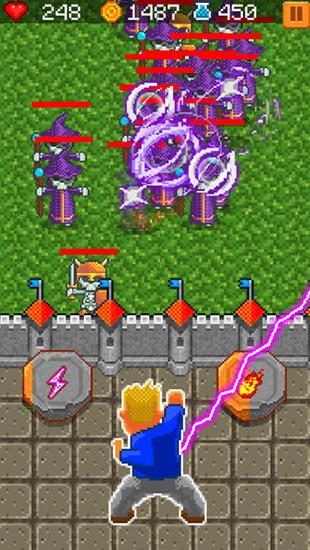 Wizard fireball defense screenshot 1