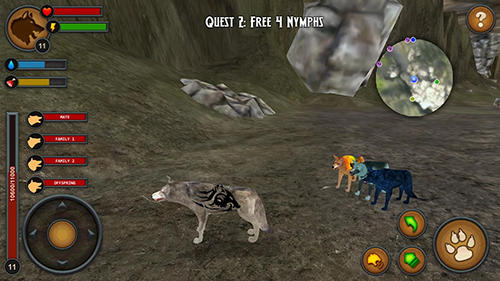 Wolves of the forest screenshot 1